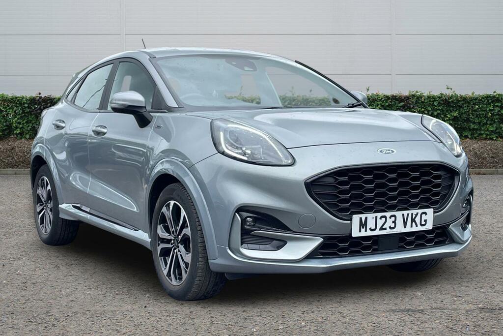 Ford Puma 1.0 Ecoboost Hybrid Mhev St-line Dct Silver