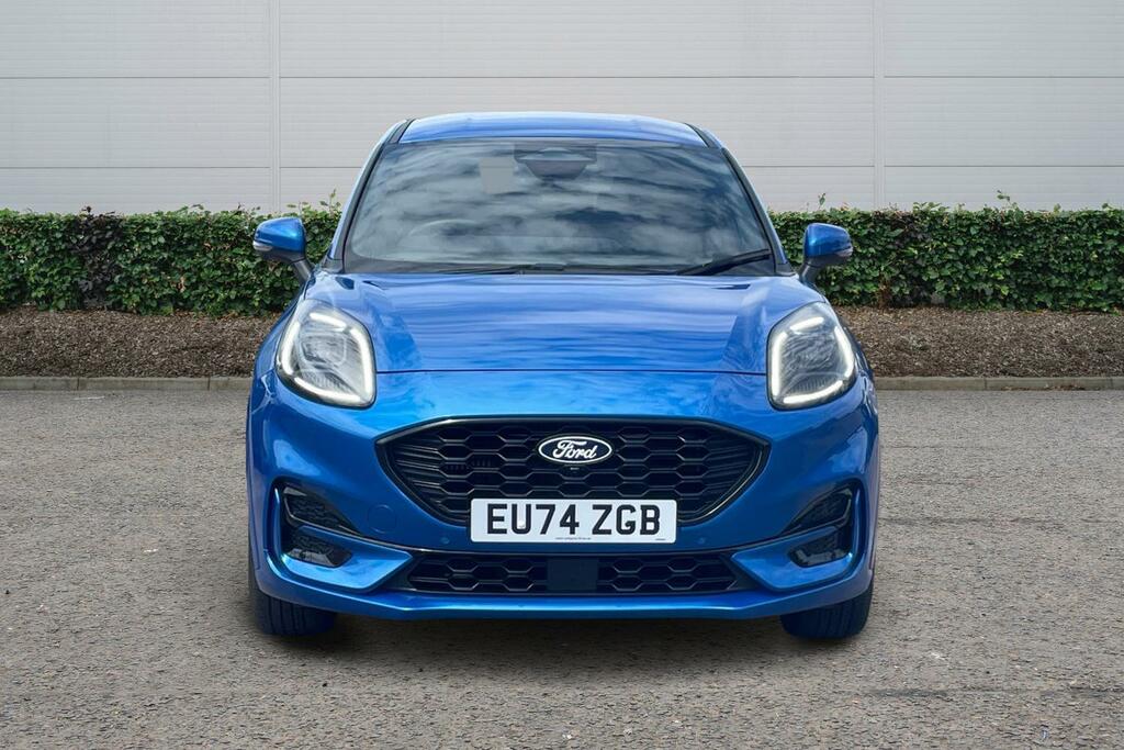 Ford Puma 1.0 Ecoboost Hybrid Mhev St-line X Dct EU74ZGB Blue #4