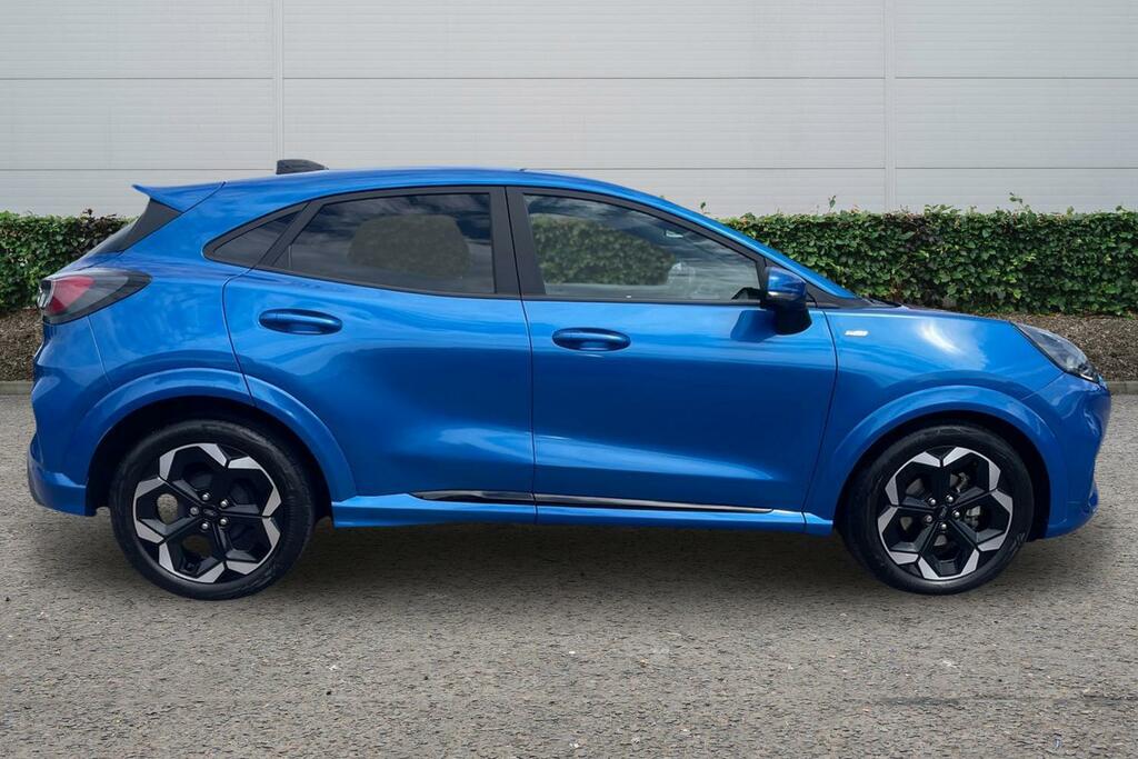 Ford Puma 1.0 Ecoboost Hybrid Mhev St-line X Dct EU74ZGB Blue #3