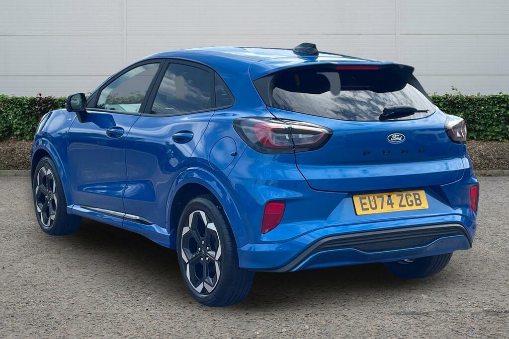 Ford Puma 1.0 Ecoboost Hybrid Mhev St-line X Dct EU74ZGB Blue #2
