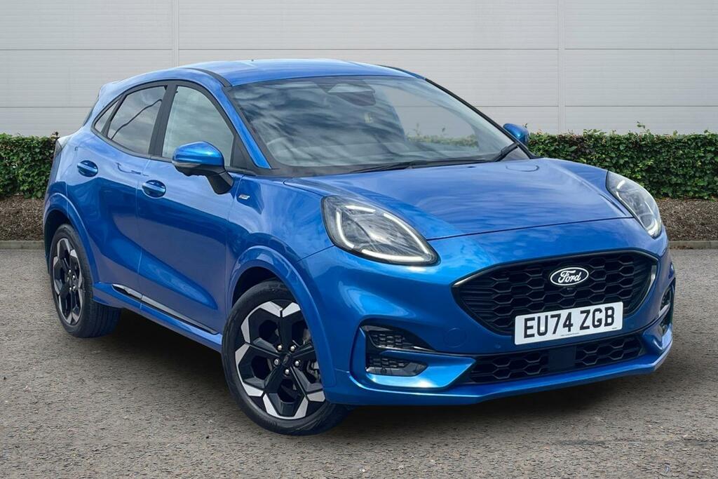 Ford Puma 1.0 Ecoboost Hybrid Mhev St-line X Dct Blue