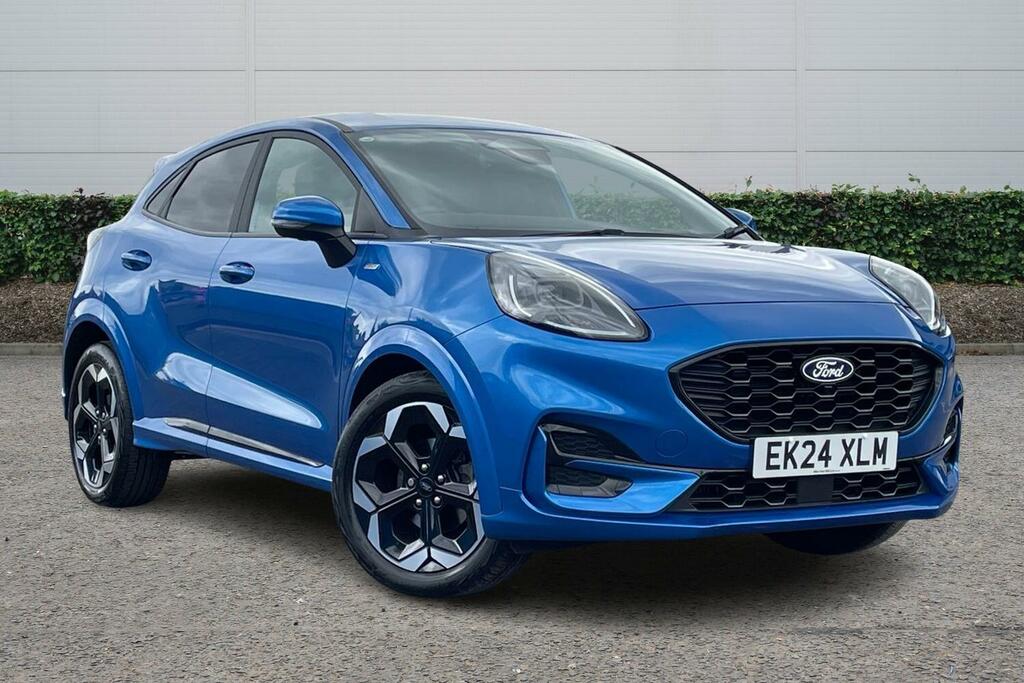 Ford Puma 1.0 Ecoboost Hybrid Mhev St-line X Dct Blue