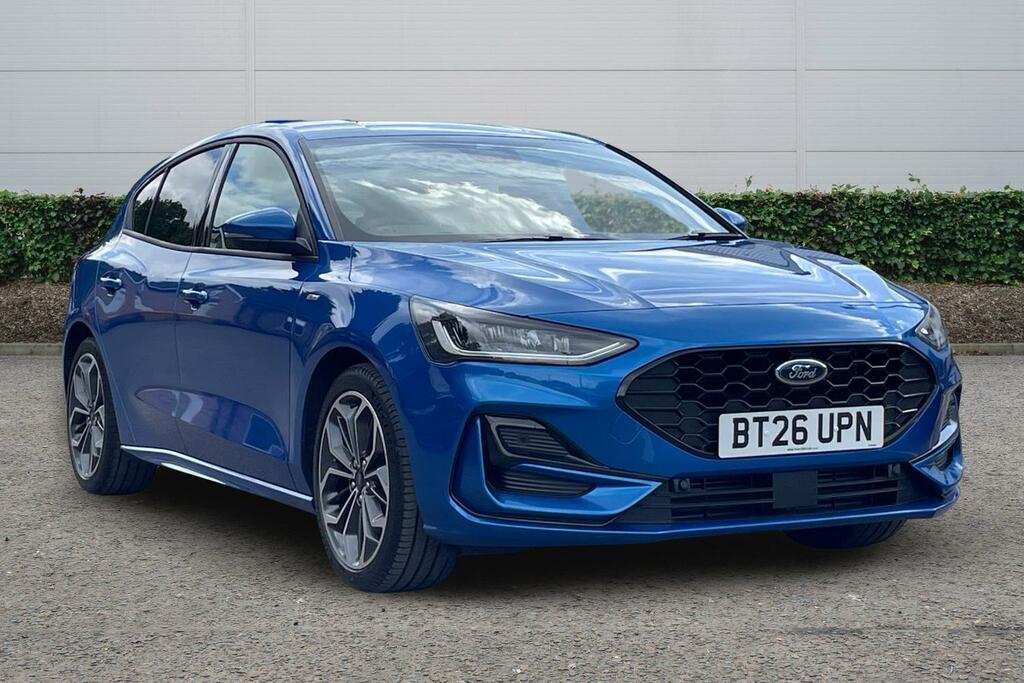 Ford Focus 1.0 Ecoboost Hybrid Mhev 155 St-line X Blue