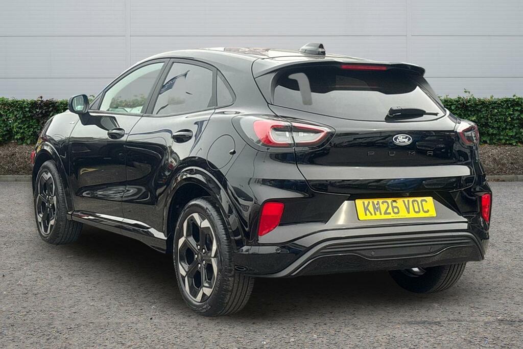 Ford Puma 1.0 Ecoboost Hybrid Mhev St-line X KM26VOC Black #2