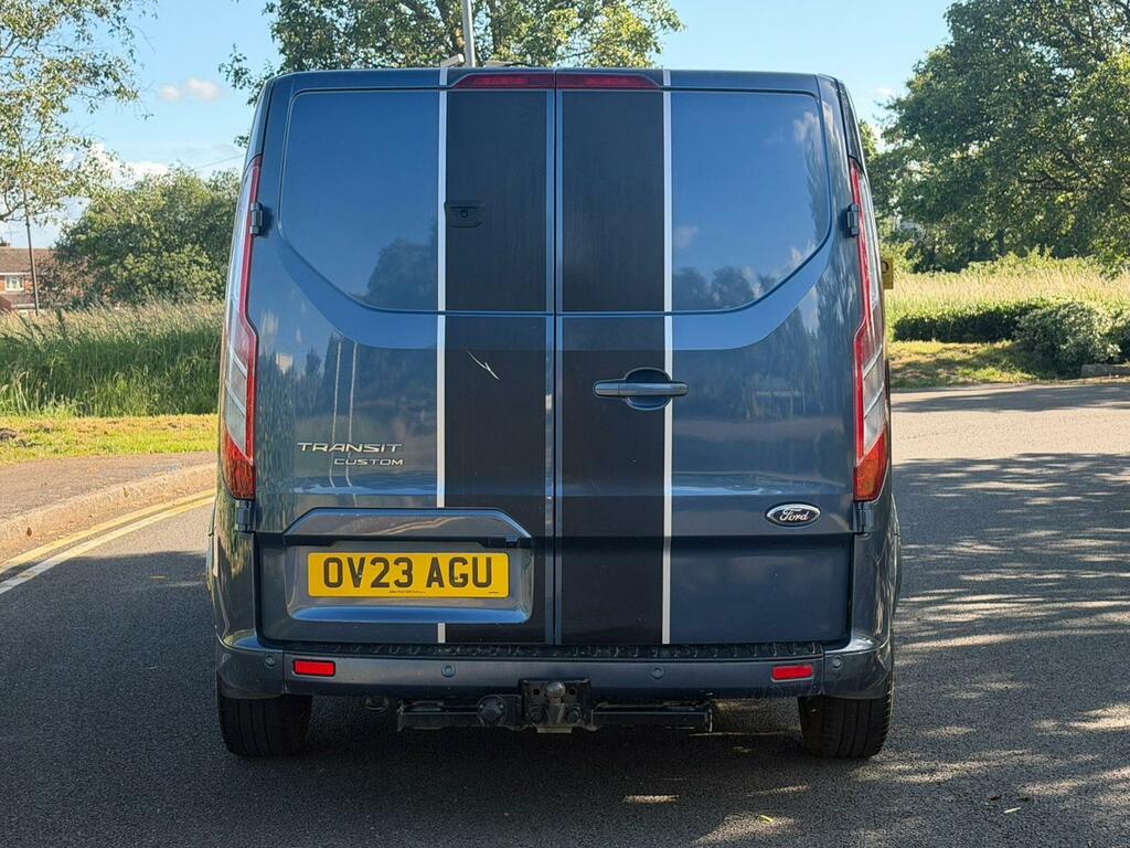 Ford Transit Custom 2.0 Ecoblue 170Ps Low Roof Sport Van OV23AGU Blue #5
