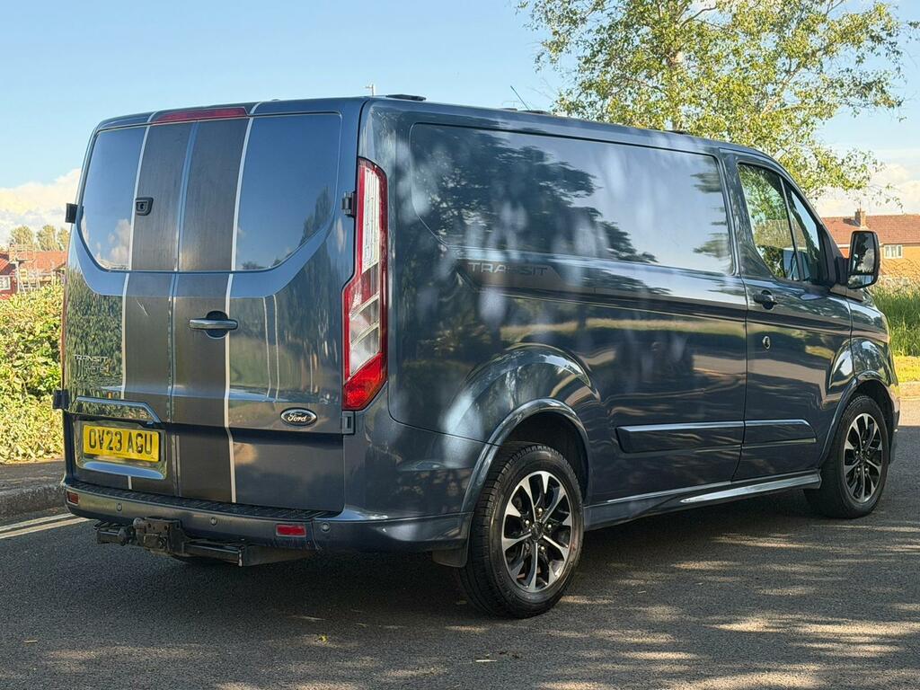 Ford Transit Custom 2.0 Ecoblue 170Ps Low Roof Sport Van OV23AGU Blue #6
