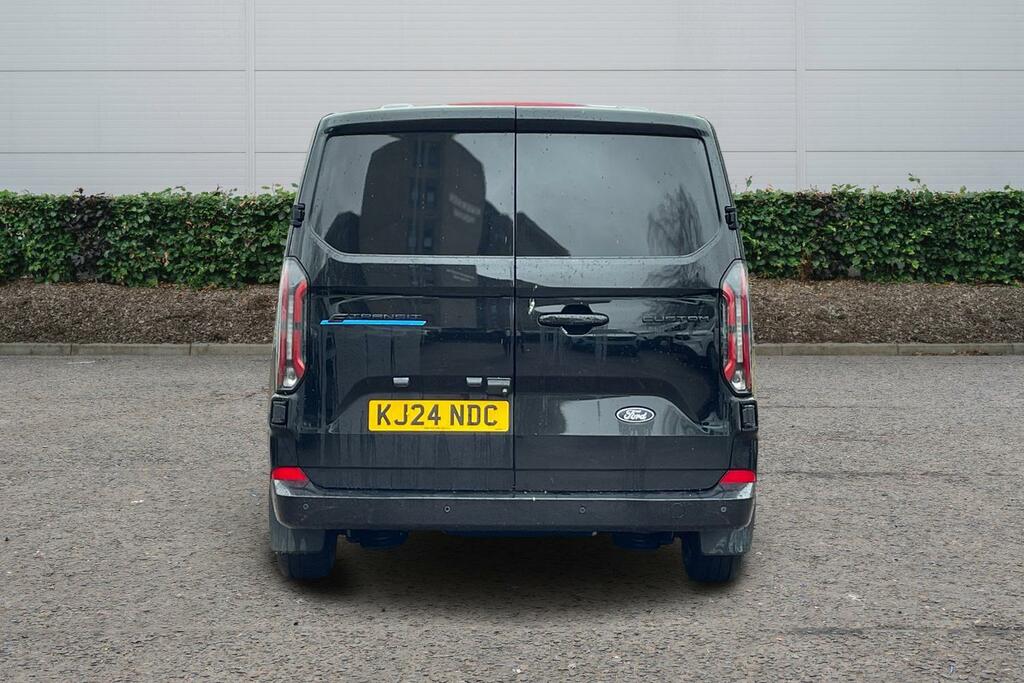 Ford Transit Custom 100Kw 65Kwh H1 Van Limited KJ24NDC Black #5