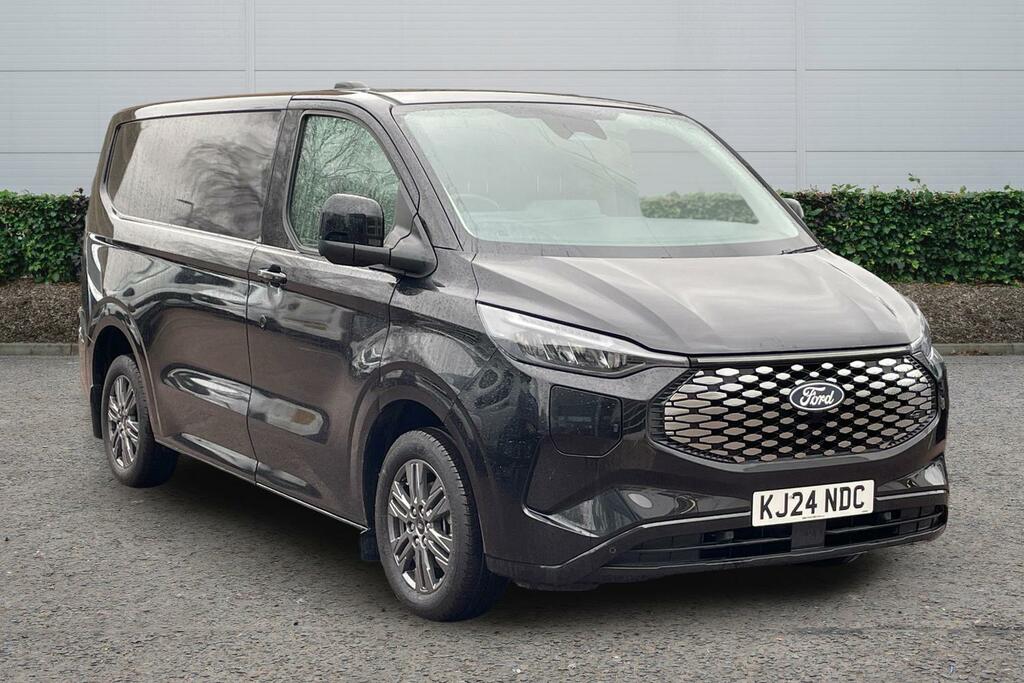 Ford Transit Custom 100Kw 65Kwh H1 Van Limited Black