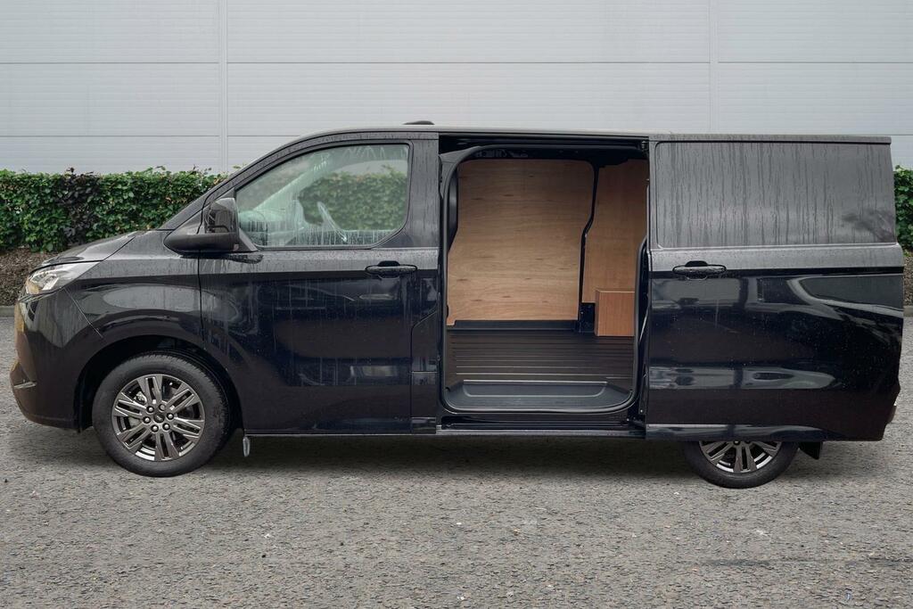 Ford Transit Custom 100Kw 65Kwh H1 Van Limited KJ24NDC Black #3