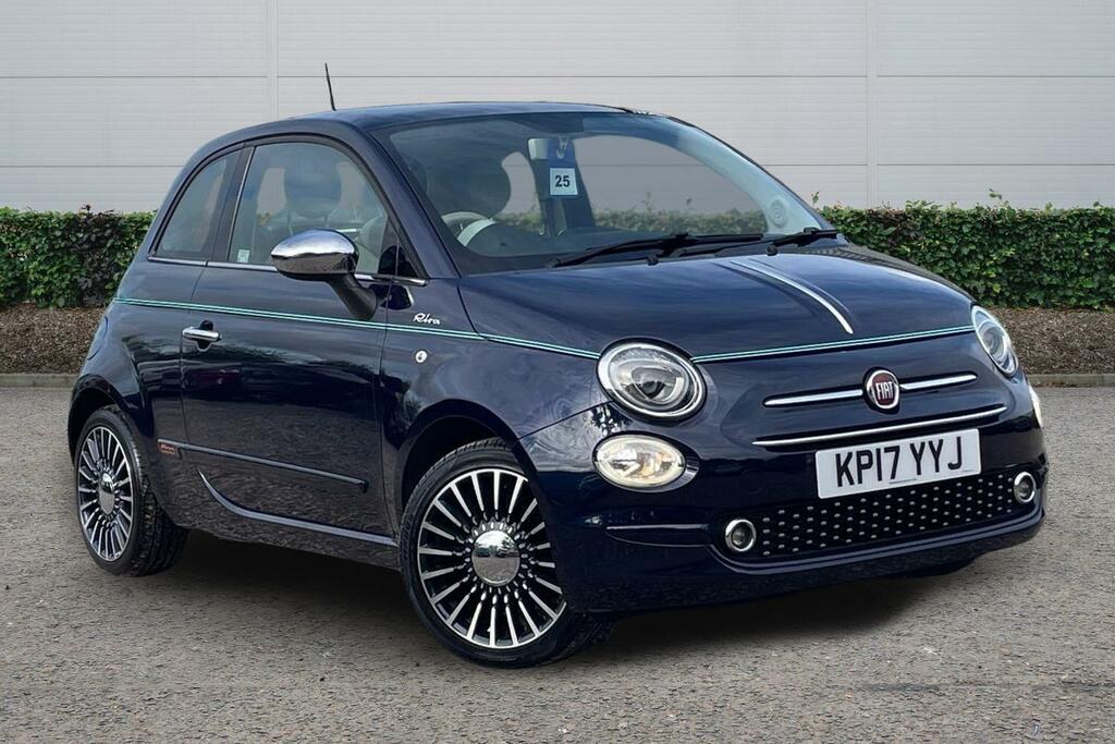 Fiat 500 1.2 Riva Euro 6 Ss KP17YYJ Blue