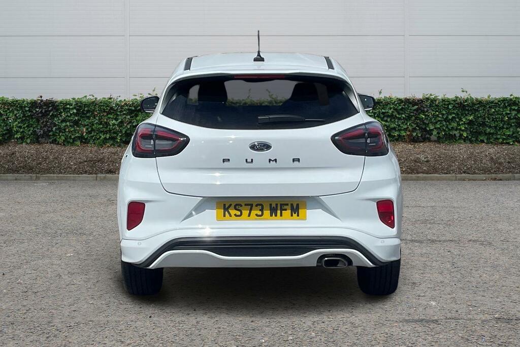 Ford Puma 1.0 Ecoboost Hybrid Mhev St-line Dct KS73WFM White #5