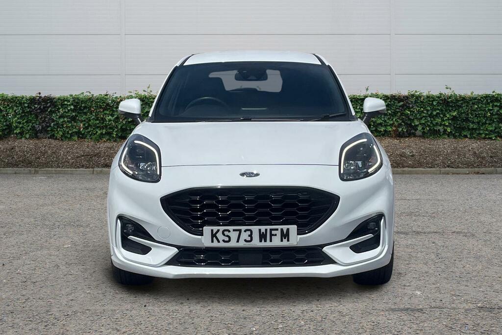 Ford Puma 1.0 Ecoboost Hybrid Mhev St-line Dct KS73WFM White #4