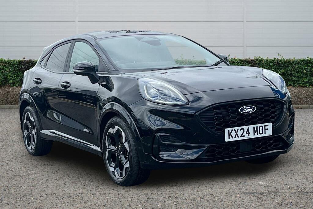 Ford Puma 1.0 Ecoboost Hybrid Mhev St-line X KX24MOF Black