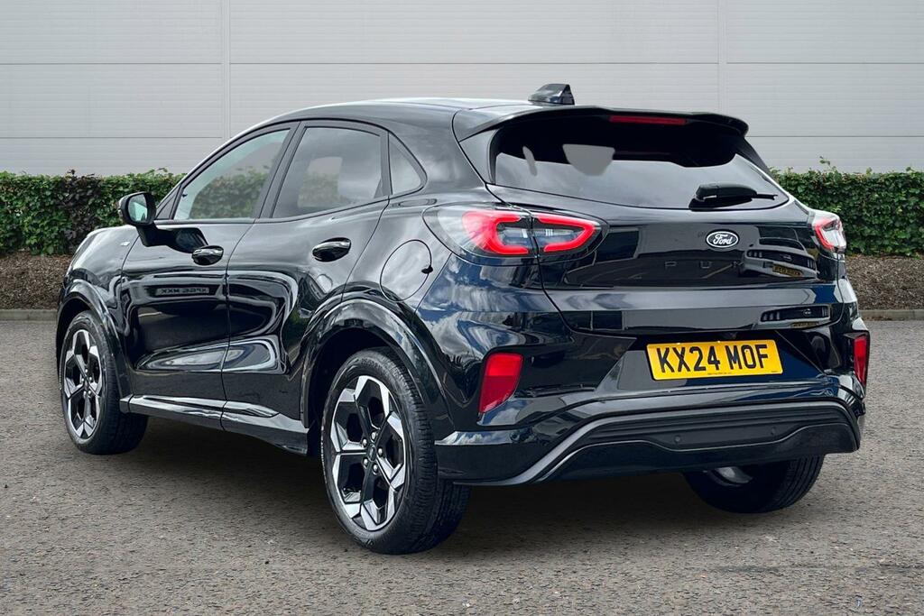 Ford Puma 1.0 Ecoboost Hybrid Mhev St-line X KX24MOF Black #2