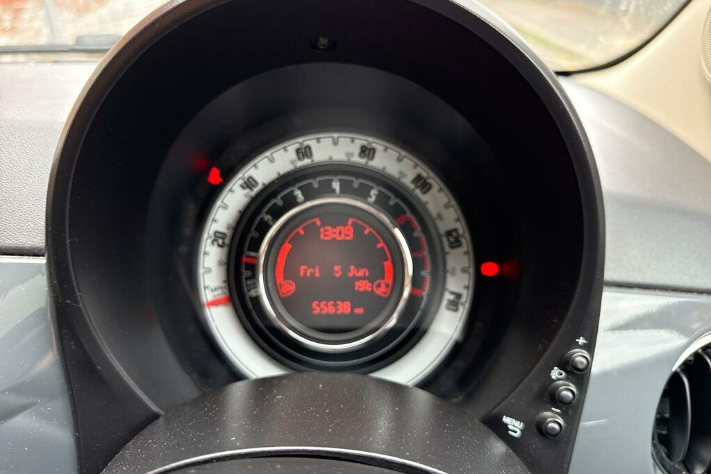 Fiat 500 1.2 Lounge Euro 6 Ss Red #13