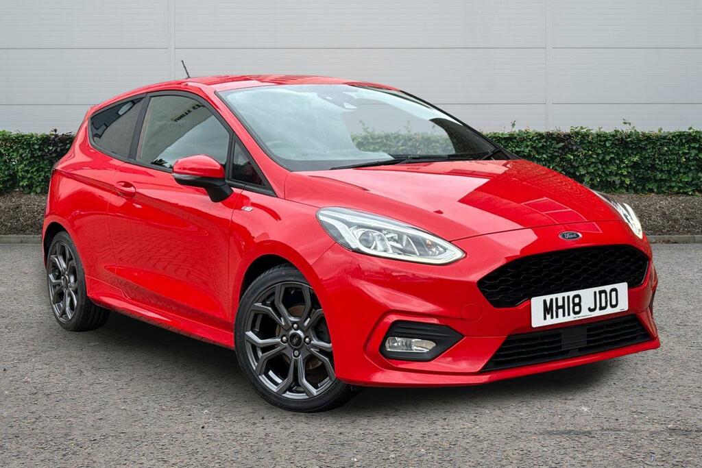 Ford Fiesta 1.0 Ecoboost 125 St-line MH18JDO Red