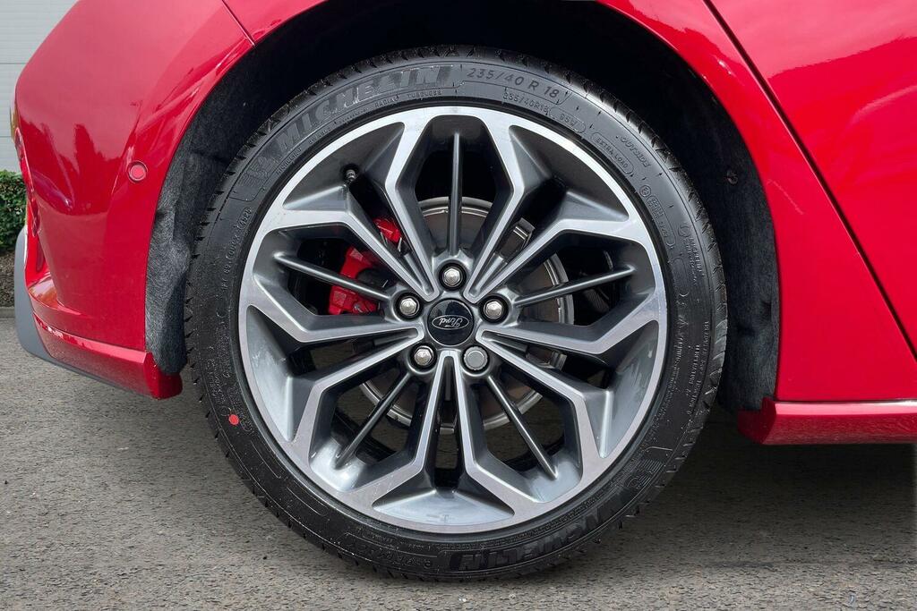 Ford Focus 1.0 Ecoboost Hybrid Mhev 155 St-line X BT26RWZ Red #6