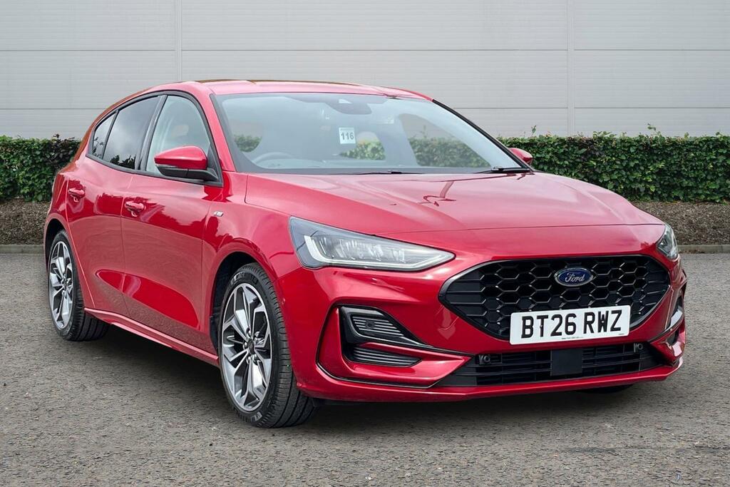 Ford Focus 1.0 Ecoboost Hybrid Mhev 155 St-line X Red