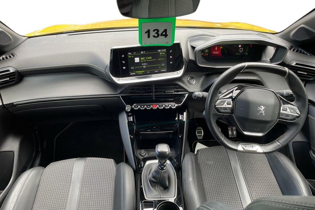 Peugeot 208 1.2 Puretech 100 Gt Line DE20SHJ Yellow #6