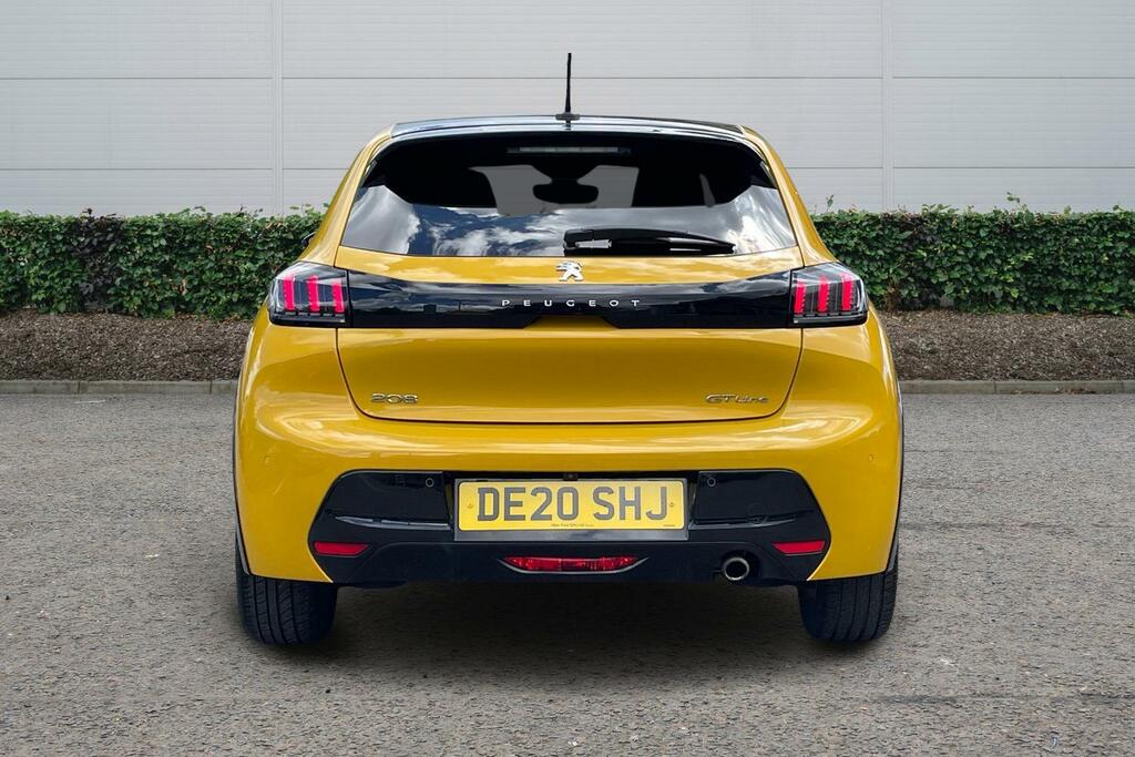 Peugeot 208 1.2 Puretech 100 Gt Line DE20SHJ Yellow #4