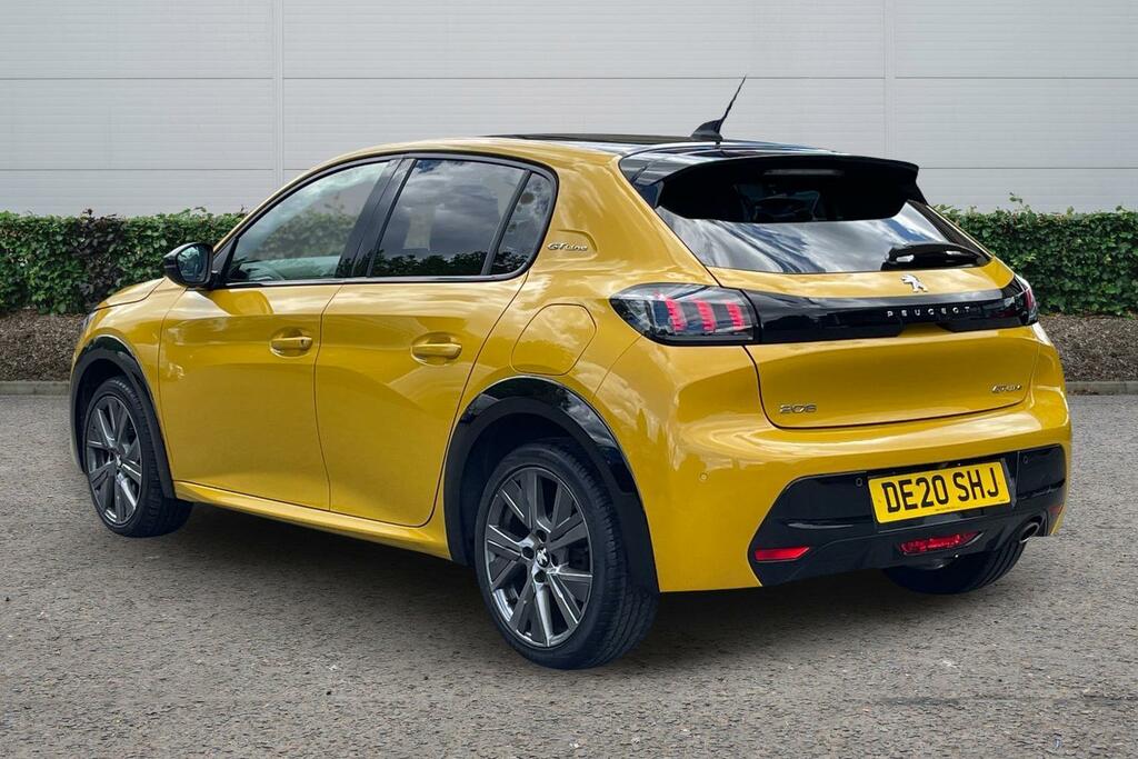 Peugeot 208 1.2 Puretech 100 Gt Line Yellow #2
