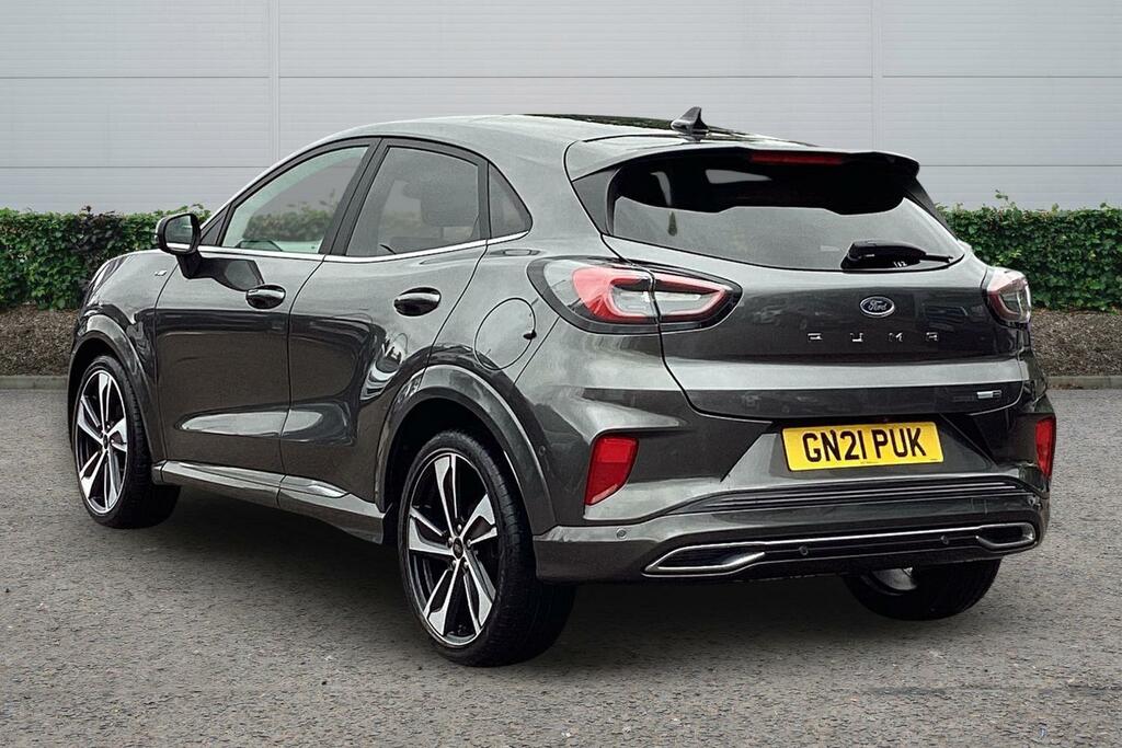 Ford Puma 1.0 Ecoboost Hybrid Mhev 155 St-line Vignale GN21PUK Grey #2