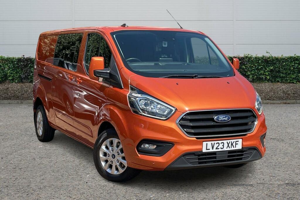 Ford Transit Custom 2.0 Ecoblue 130Ps Low Roof Dcab Limited Van Orange