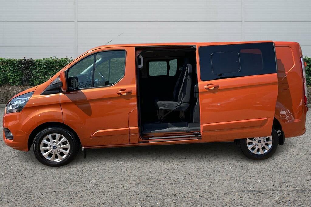 Ford Transit Custom 2.0 Ecoblue 130Ps Low Roof Dcab Limited Van LV23XKF Orange #3