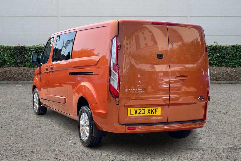 Ford Transit Custom 2.0 Ecoblue 130Ps Low Roof Dcab Limited Van LV23XKF Orange #2
