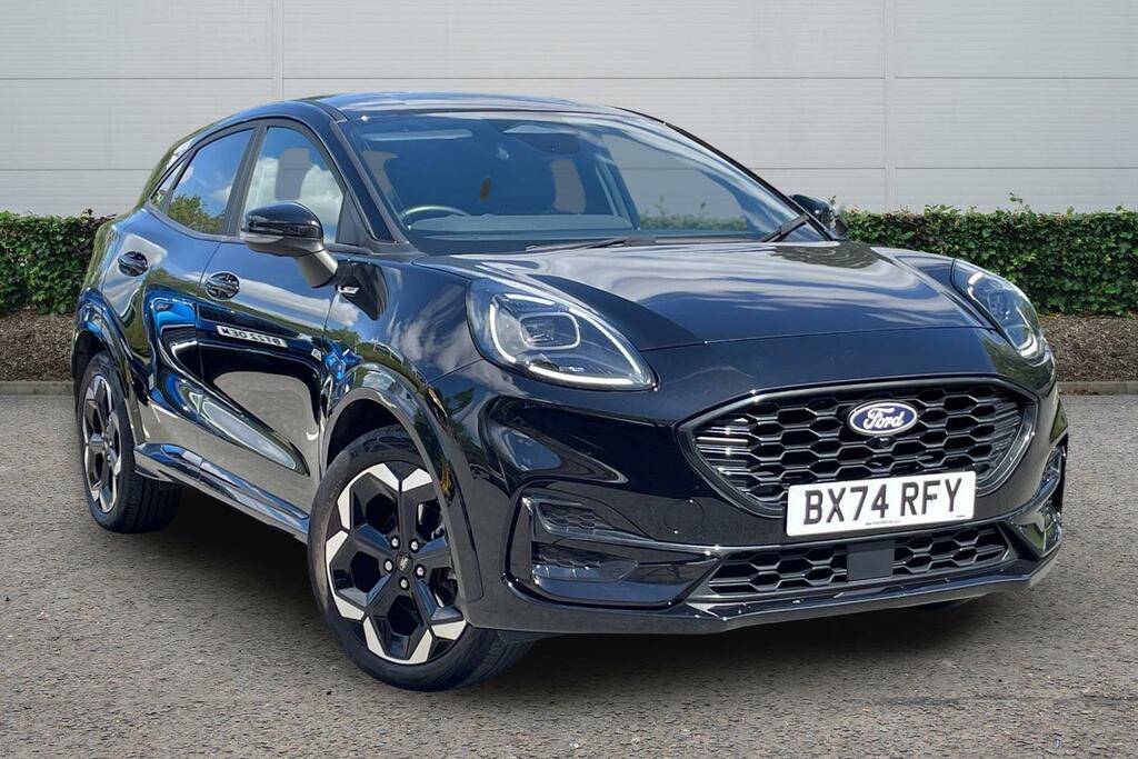 Ford Puma 1.0 Ecoboost Hybrid Mhev St-line X Black