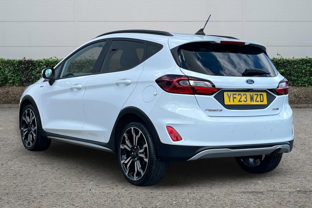 Ford Fiesta 1.0 Ecoboost Hybrid Mhev 125 Active X YF23WZD White #2