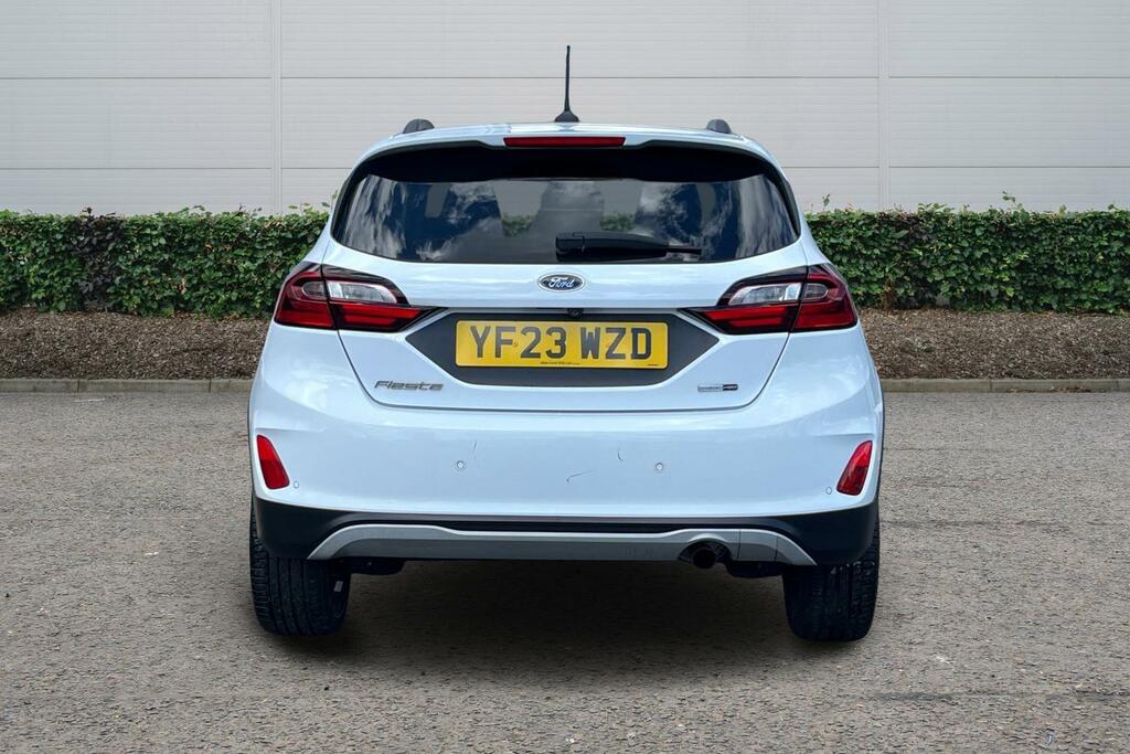 Ford Fiesta 1.0 Ecoboost Hybrid Mhev 125 Active X YF23WZD White #5
