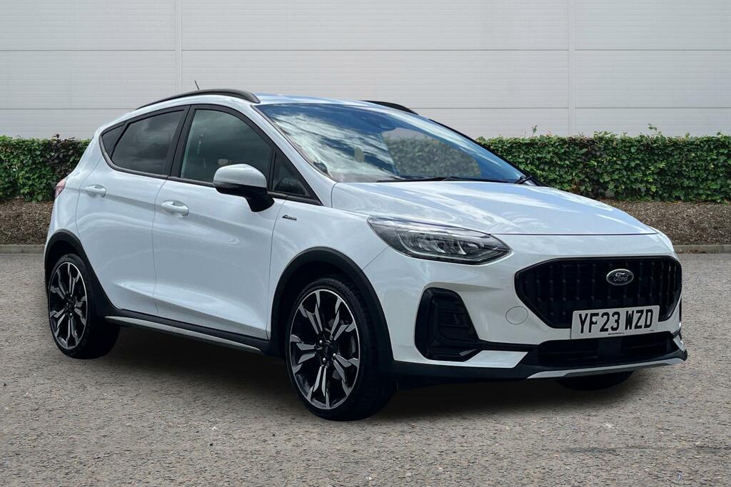 Ford Fiesta 1.0 Ecoboost Hybrid Mhev 125 Active X White