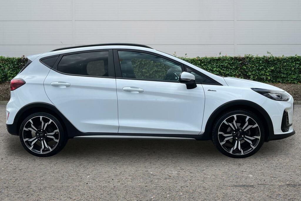 Ford Fiesta 1.0 Ecoboost Hybrid Mhev 125 Active X YF23WZD White #3