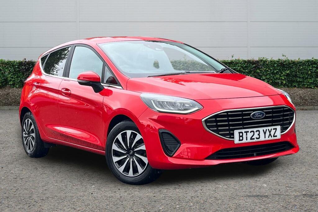 Ford Fiesta 1.0T Ecoboost Mhev Titanium Dct Euro 6 Ss Red