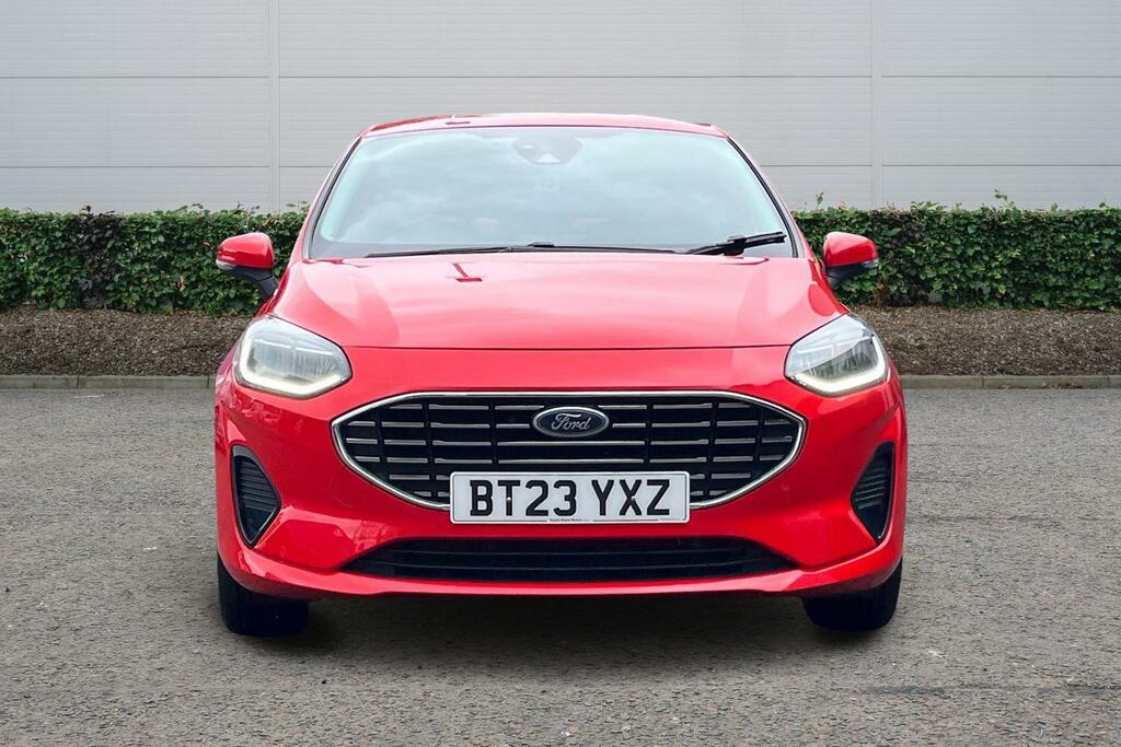 Ford Fiesta 1.0T Ecoboost Mhev Titanium Dct Euro 6 Ss BT23YXZ Red #4