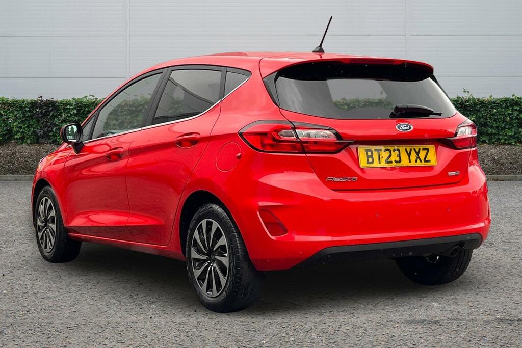 Ford Fiesta 1.0T Ecoboost Mhev Titanium Dct Euro 6 Ss BT23YXZ Red #2