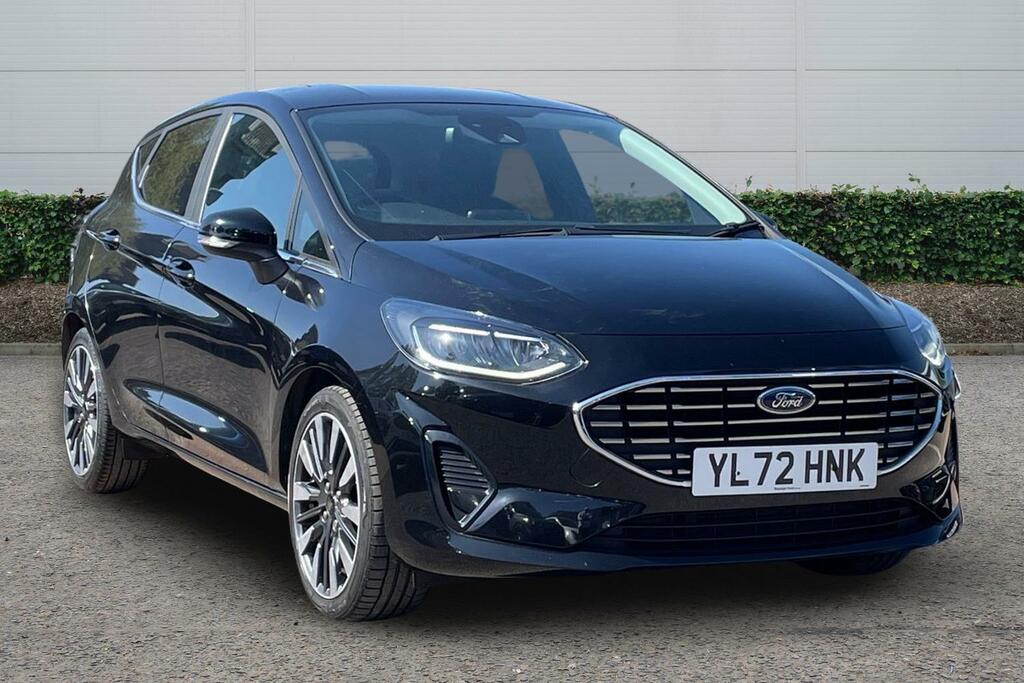 Ford Fiesta 1.0 Ecoboost Hbd Mhev 125 Titanium X Black