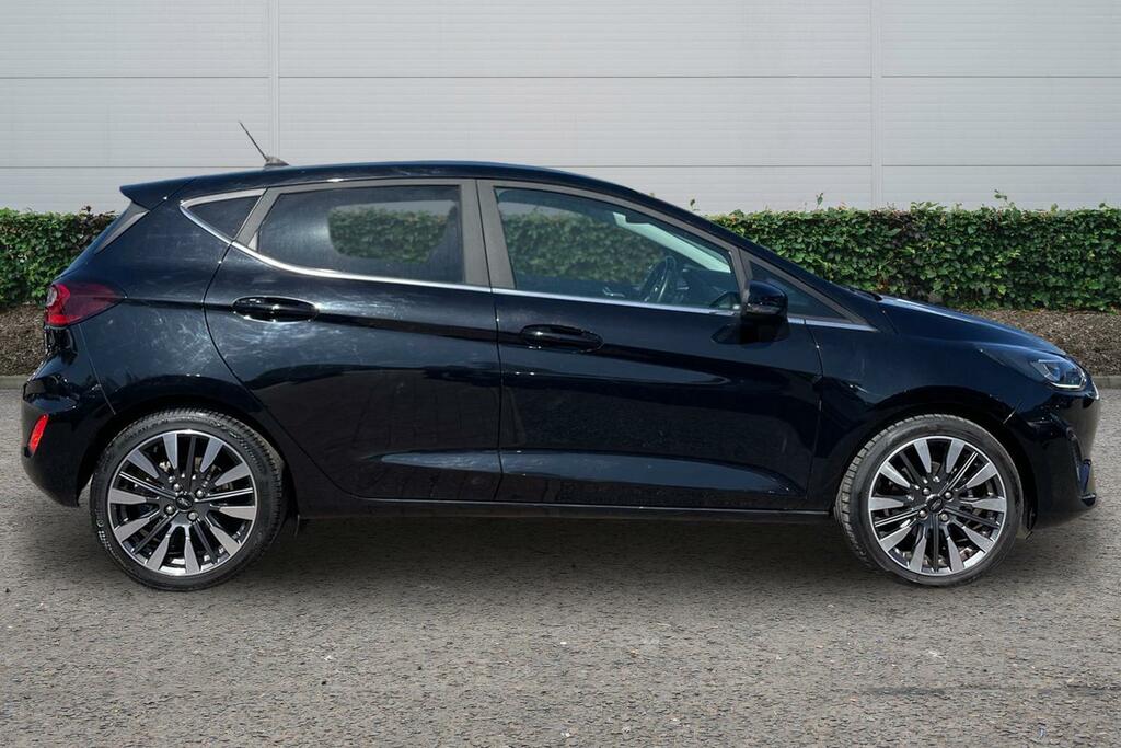 Ford Fiesta 1.0 Ecoboost Hbd Mhev 125 Titanium X YL72HNK Black #3