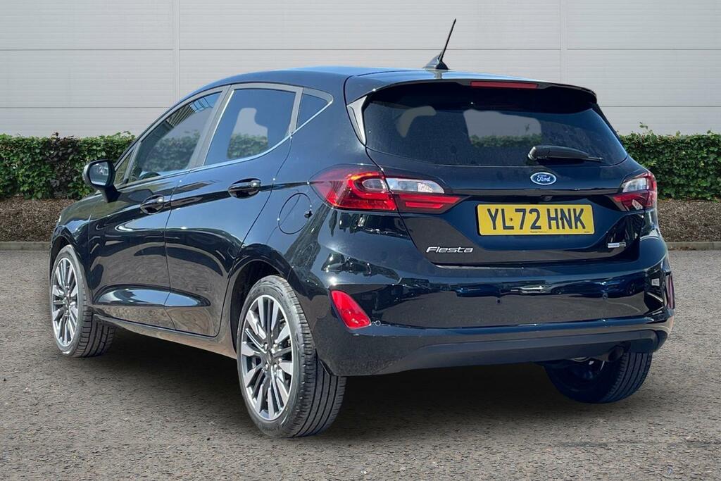 Ford Fiesta 1.0 Ecoboost Hbd Mhev 125 Titanium X YL72HNK Black #2