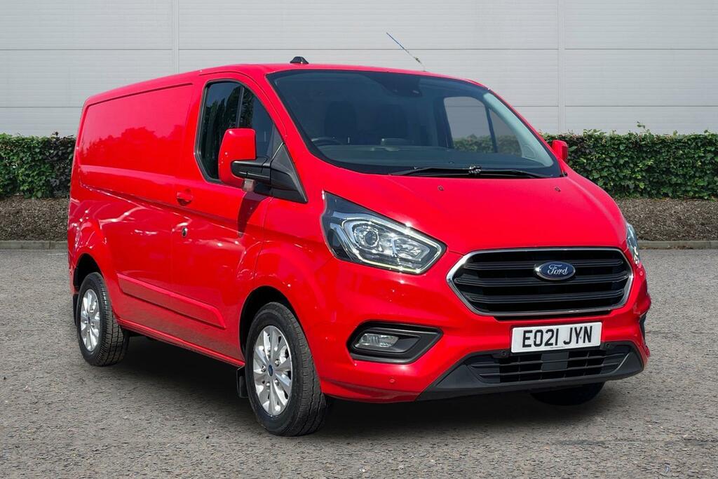 Ford Transit Custom 2.0 Ecoblue 130Ps Low Roof Limited Van Red