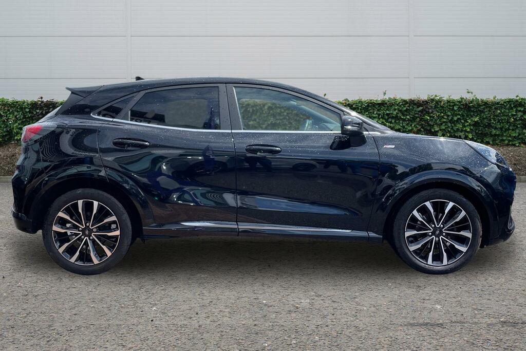 Ford Puma 1.0 Ecoboost Hybr Mhev 155 St-line Vignale Dct MT23ZHV Black #3