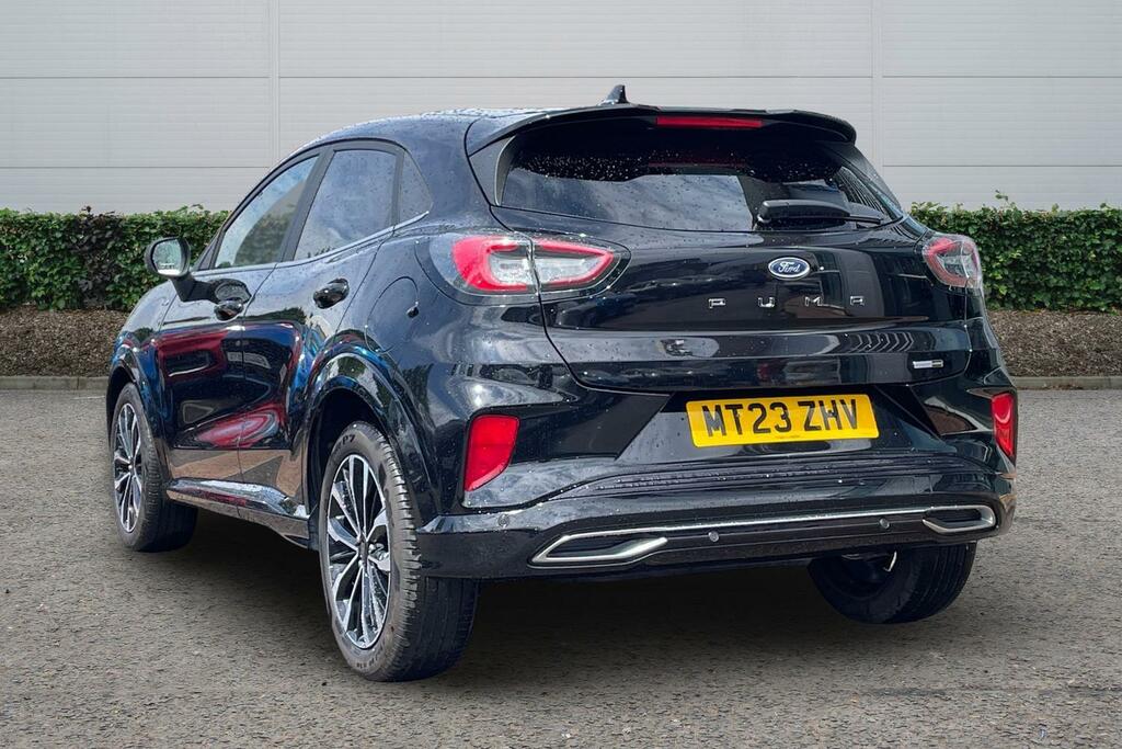 Ford Puma 1.0 Ecoboost Hybr Mhev 155 St-line Vignale Dct MT23ZHV Black #2