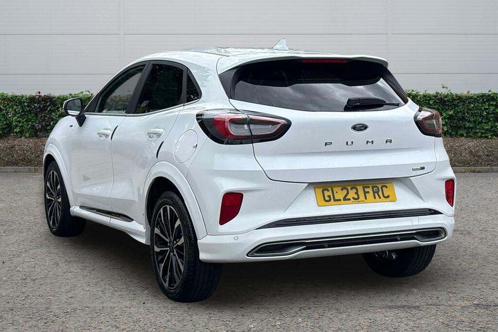 Ford Puma 1.0 Ecoboost Hybr Mhev 155 St-line Vignale Dct White #2
