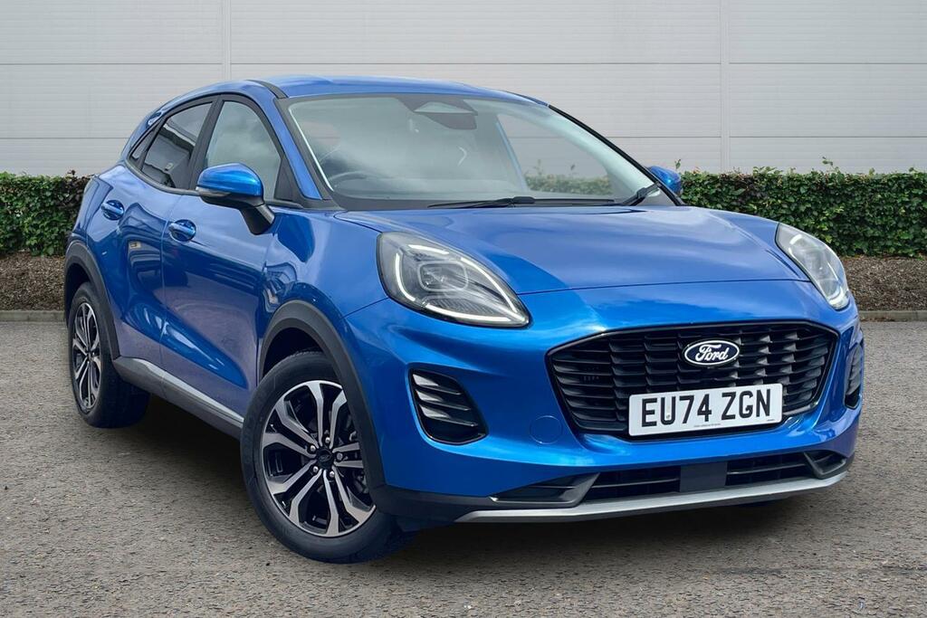 Ford Puma 1.0 Ecoboost Hybrid Mhev Titanium Blue