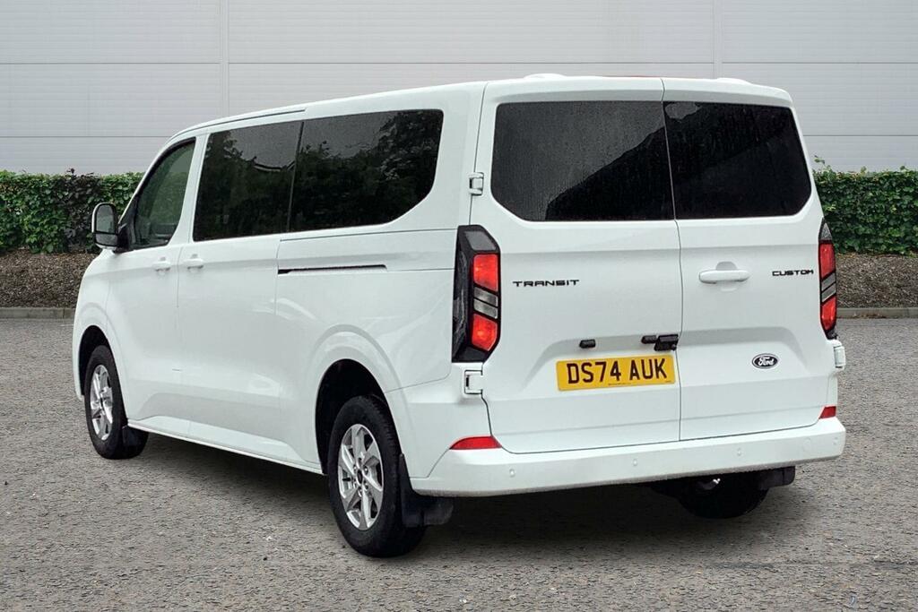 Ford Transit Custom 2.0 Ecoblue 136Ps H1 Kombi Limited 9 Seater DS74AUK White #4