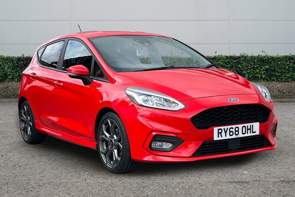Ford Fiesta 1.0 Ecoboost St-line Red