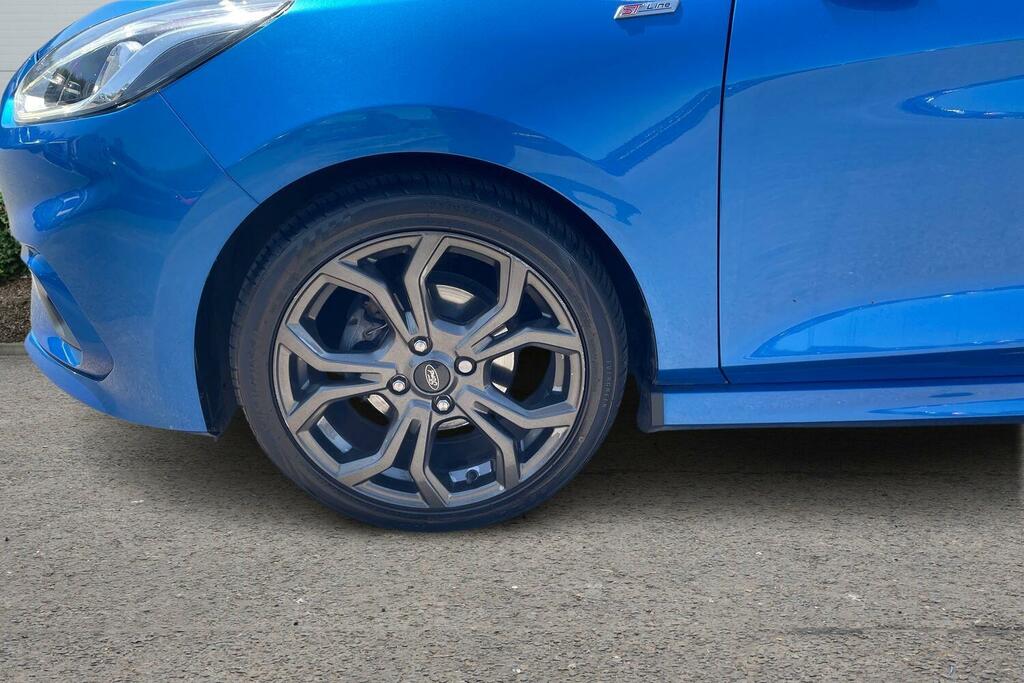 Ford Fiesta 1.0 Ecoboost Hybrid Mhev 125 St-line Edition CV70GOA Blue #6