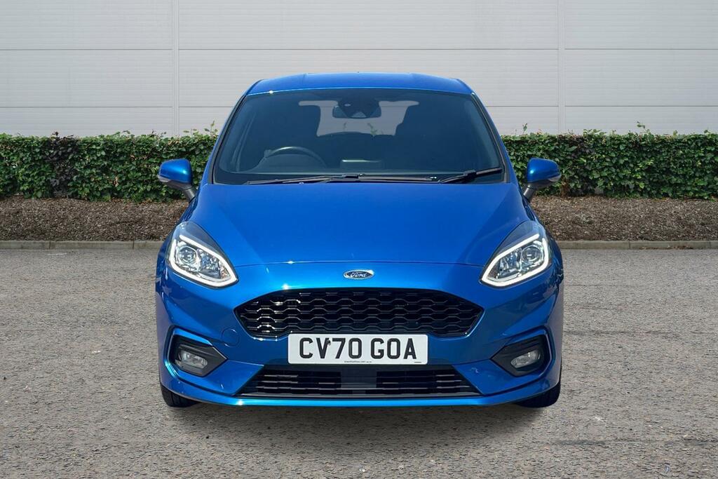 Ford Fiesta 1.0 Ecoboost Hybrid Mhev 125 St-line Edition CV70GOA Blue #4