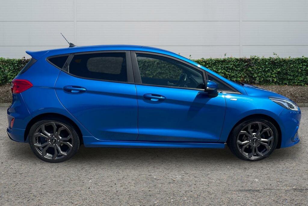 Ford Fiesta 1.0 Ecoboost Hybrid Mhev 125 St-line Edition CV70GOA Blue #3